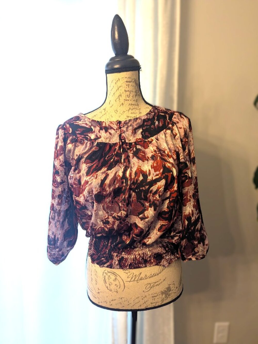 Womens Top - Floral Pattern